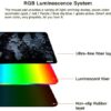 Extended RGB Gaming Mouse Pad, Extra Large Gaming Mouse Mat for Gamer, Waterproof Office Desktop Mat with 10 Lighting Mode, for PC Computer RGB Keyboard Mouse - 31.5'' x 15" x 4mm(Map) - Image 4