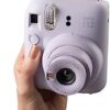 Fujifilm Instax Mini 12 Instant Camera + MiniMate Accessory Bundle & Compatible Custom Case + Fuji Instax Film Value Pack (50 Sheets) Flamingo Designer Photo Album (Lilac Purple) - Image 10