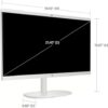 HP All-in-One Desktop Computer - 21.5" FHD Display, Intel Celeron J4025, Webcam, WiFi 6, HDMI, Windows 11 Pro, with Microsoft Office Lifetime License & Wireless Silent Mouse (8 GB RAM | 512 GB SSD) - Image 7